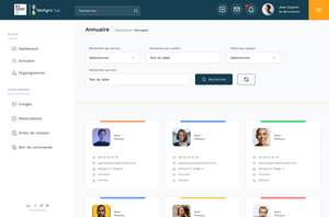 Aperçu de l'annuaire du site de VetAgro Sup